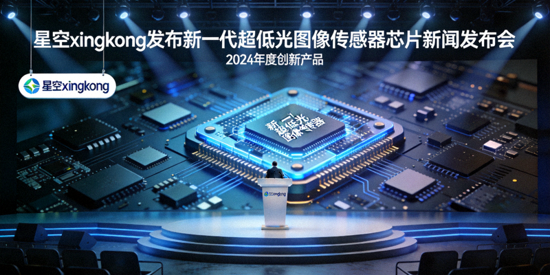 星空xingkong发布新一代超低光图像传感器芯片新闻发布会